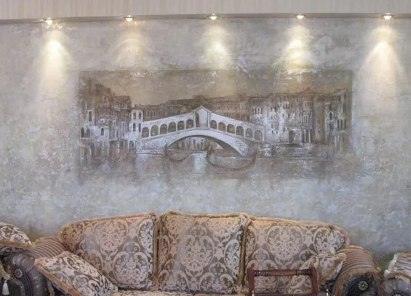 Дизайн интерьера + роспись стен