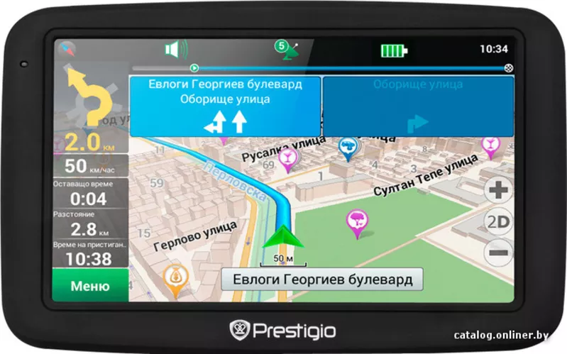Навигатор Prestigio Geovision 5055 2